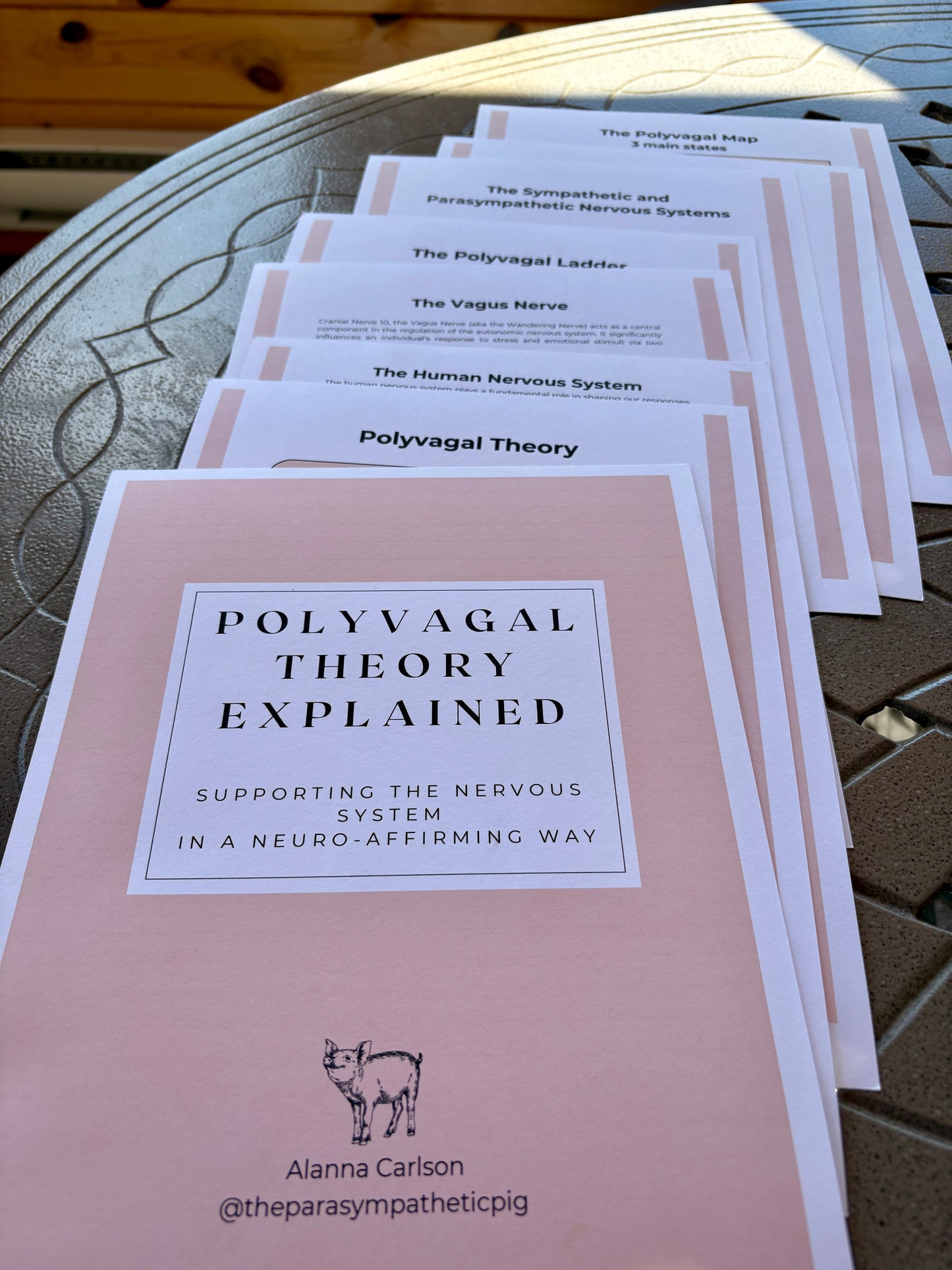 Polyvagal Theory Workbook for Nervous System Regulation | Trauma-Informed Printable Guide for ND Women & Burnout Recovery