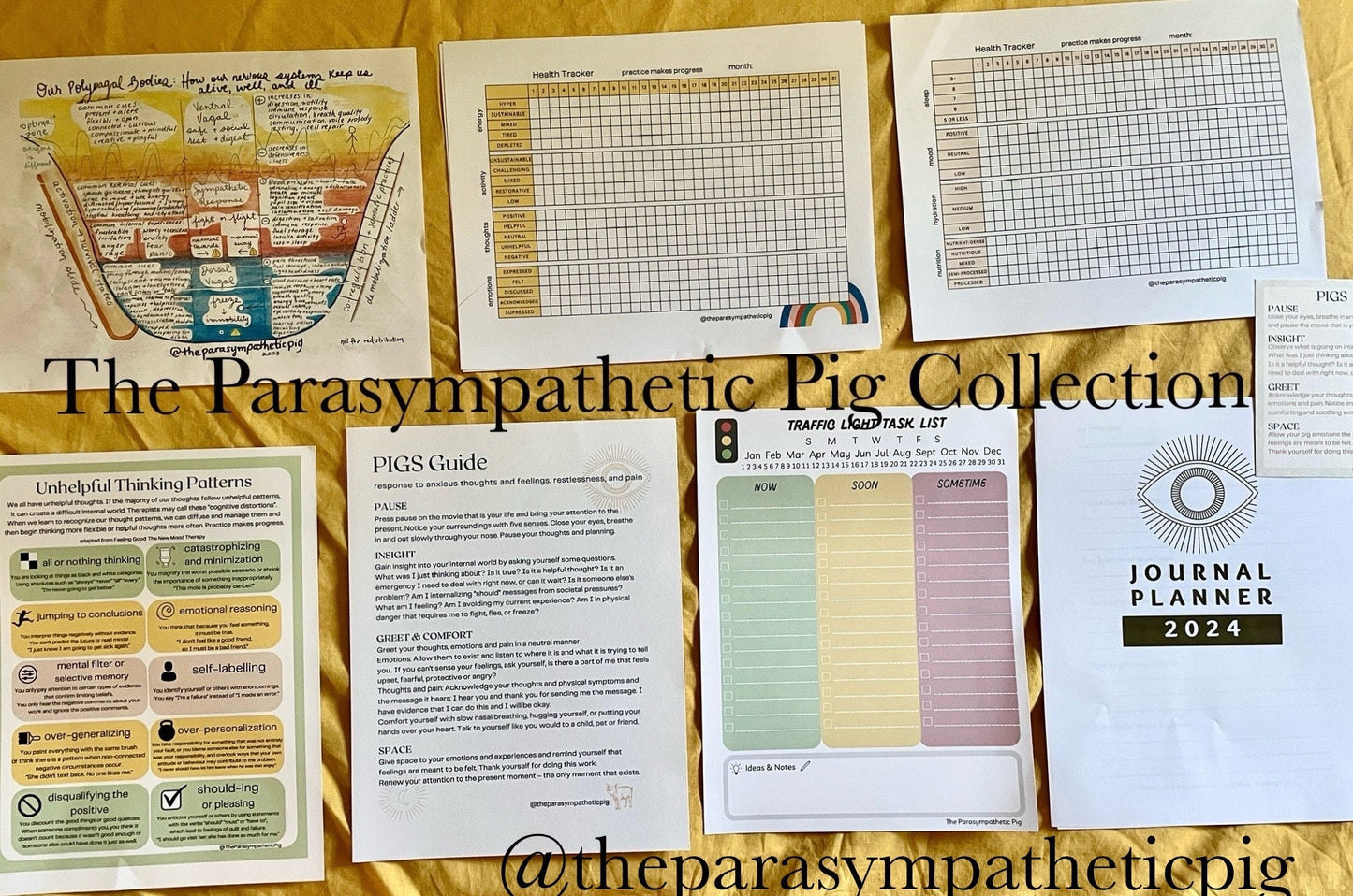 Cognitive Distortions Infosheet | Anxiety Treatment Guide | Therapy Office Decor | Printable PDF Download | Mental Health Self-Help Resource