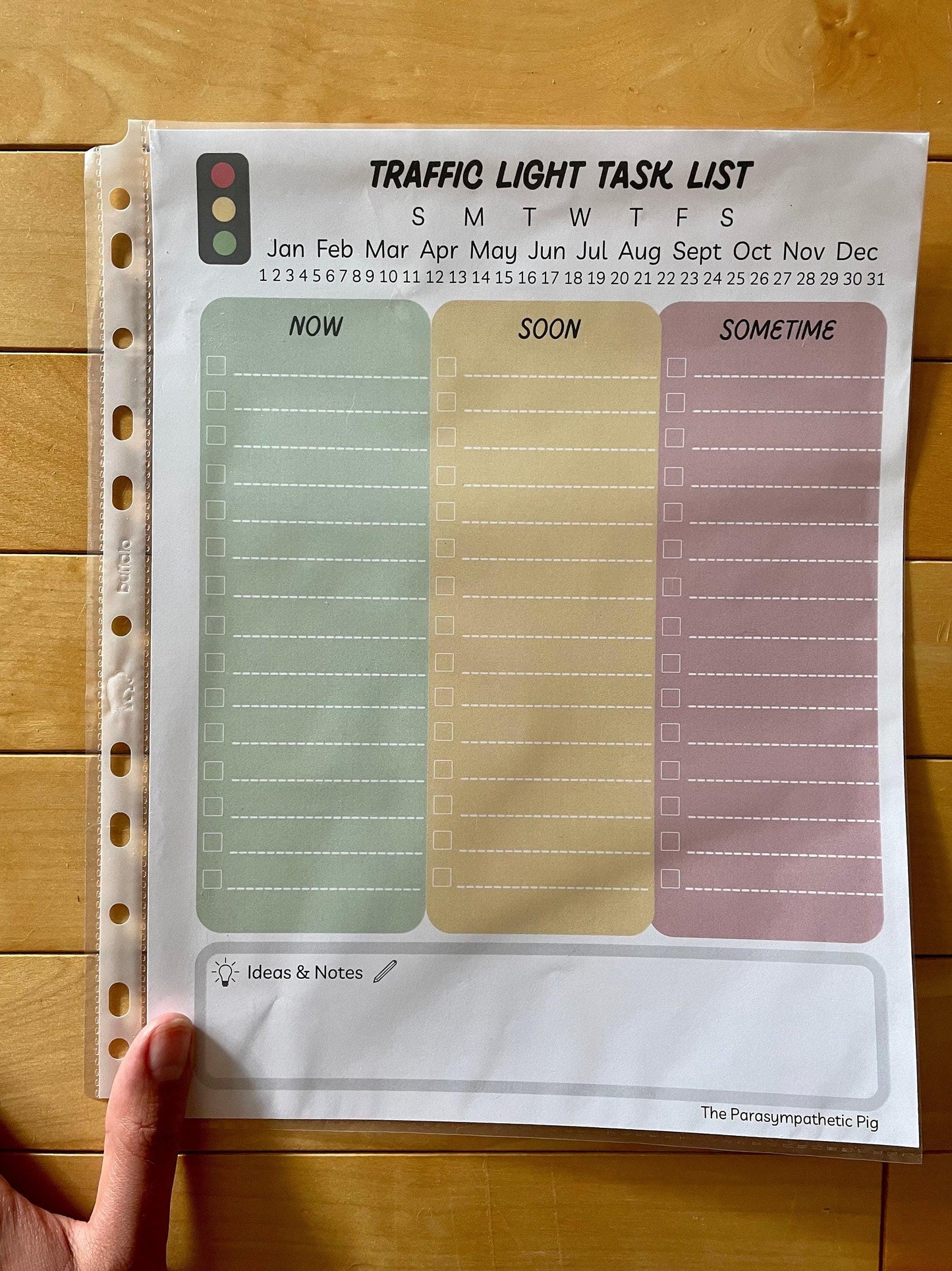 ADHD To-Do List Template | Daily Planner & Task Organizer household | Study Aid for Students Adults | Neurodivergent Tools | PDF Download