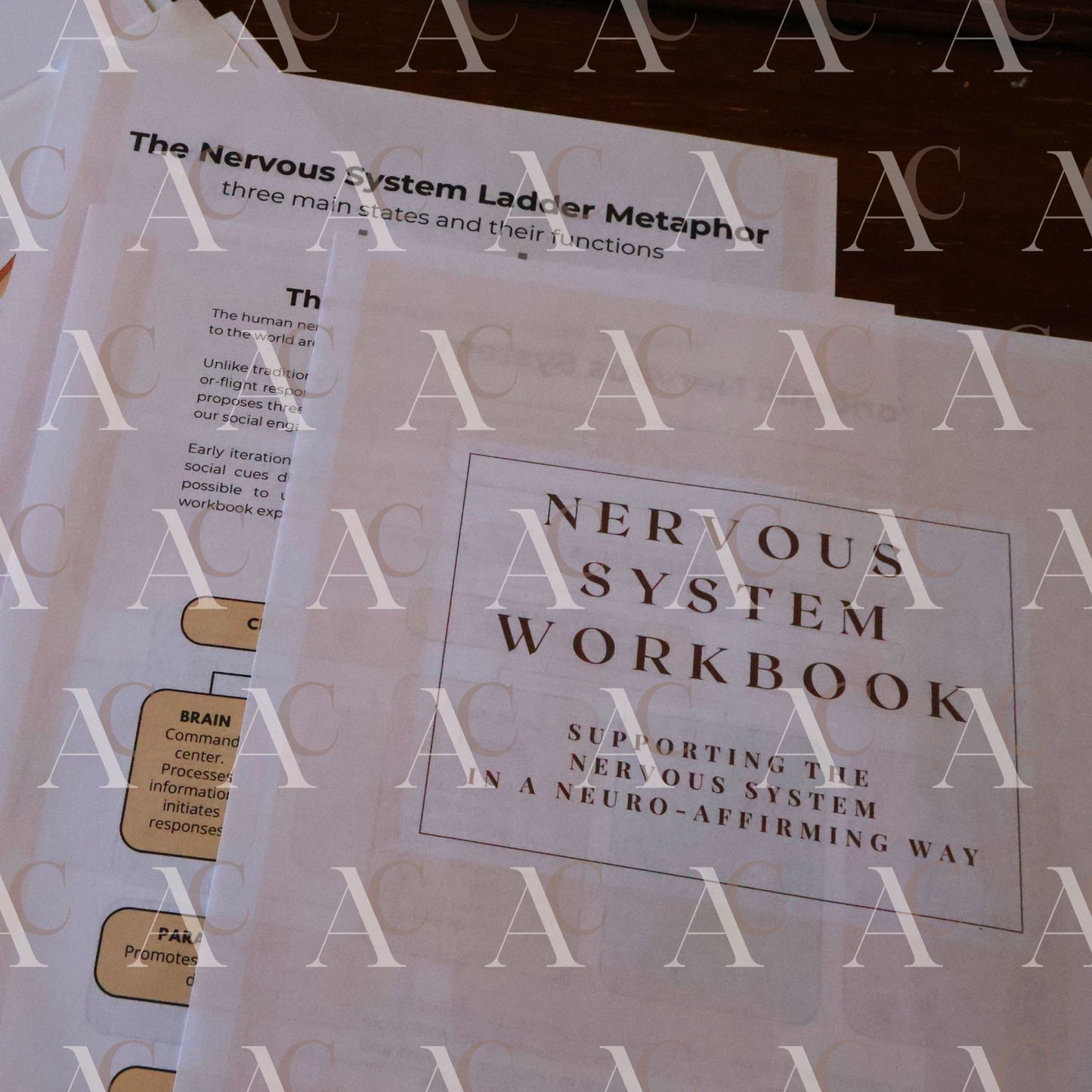 Nervous System Workbook | Trauma-Informed Printable Guide for Neurodivergent Women | Burnout Recovery