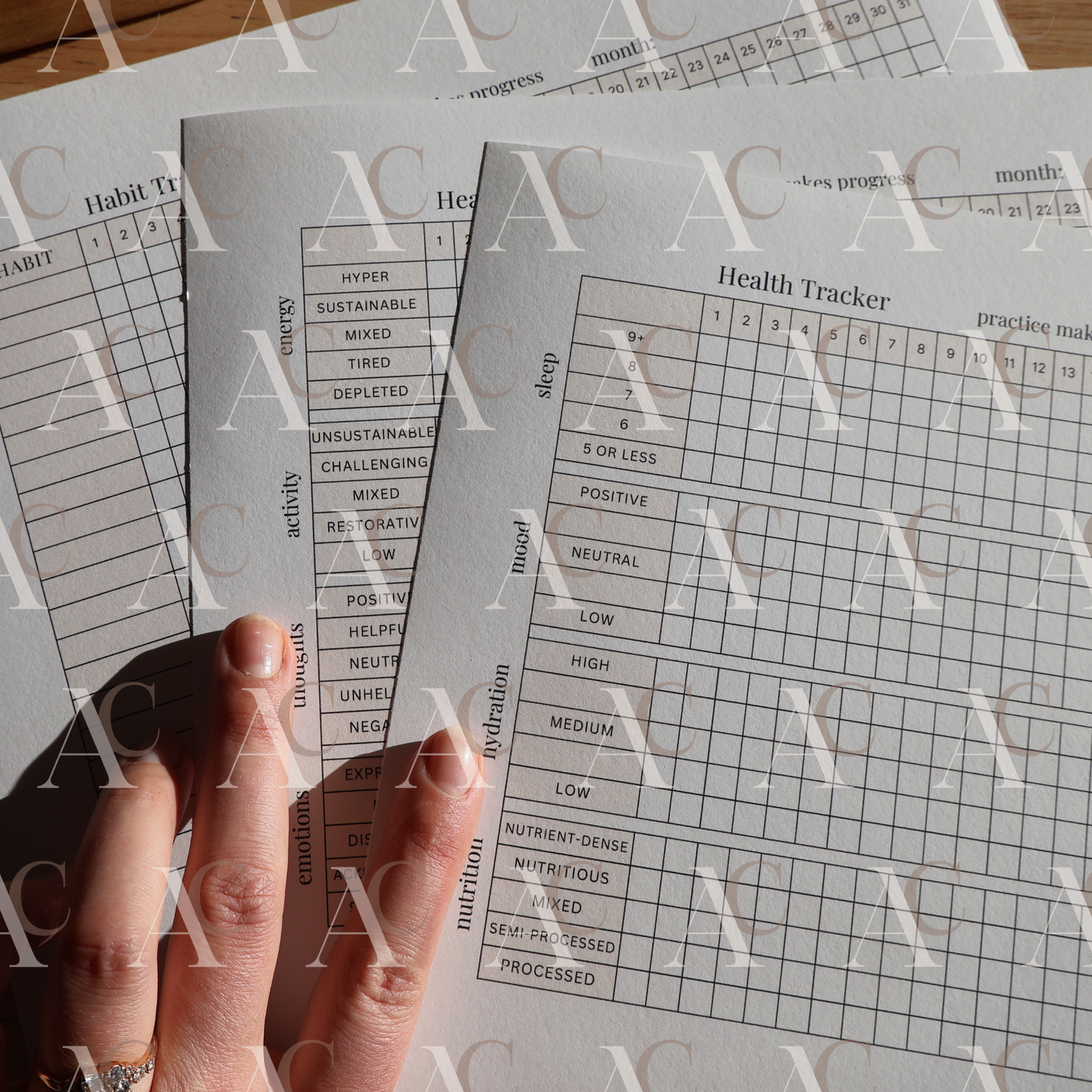 Long COVID Chronic Illness Wellness Tracker Template | A Daily Health Record for Tracking Symptoms, Energy, and Patterns